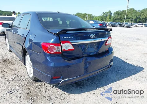 2013 Toyota Corolla S из США, поврежденный, VIN 5YFBU4EEXDP129187